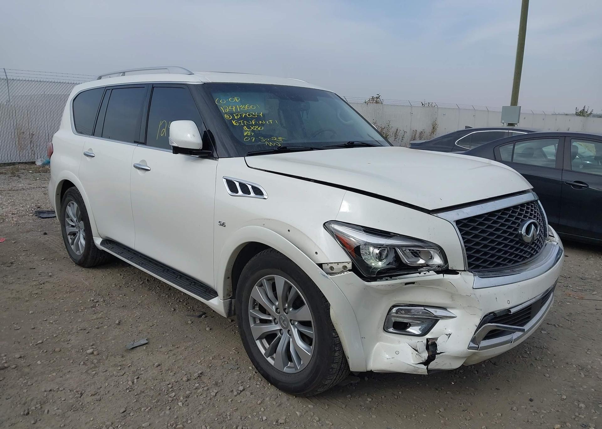2016 INFINITI QX80 BASE 7 PASSENGER
