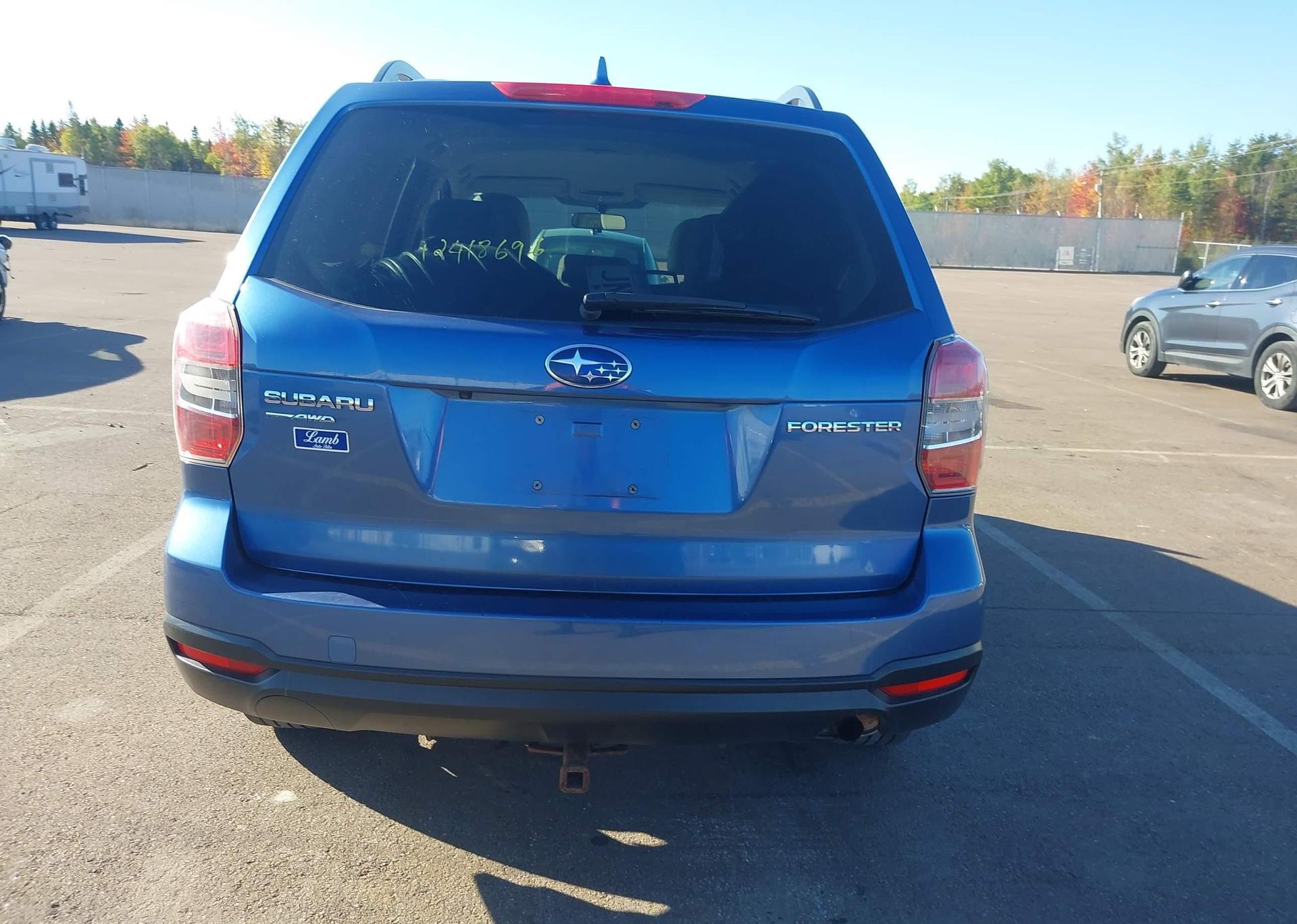 2016 SUBARU FORESTER 2.5I CONVENIENCE PACKAGE