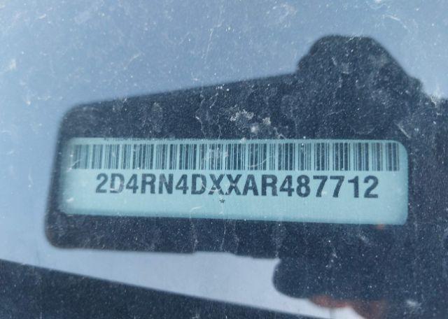2010 DODGE GRAND CARAVAN SE