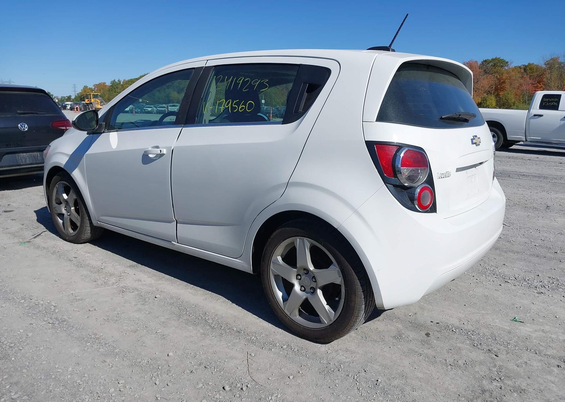 2016 CHEVROLET SONIC LT