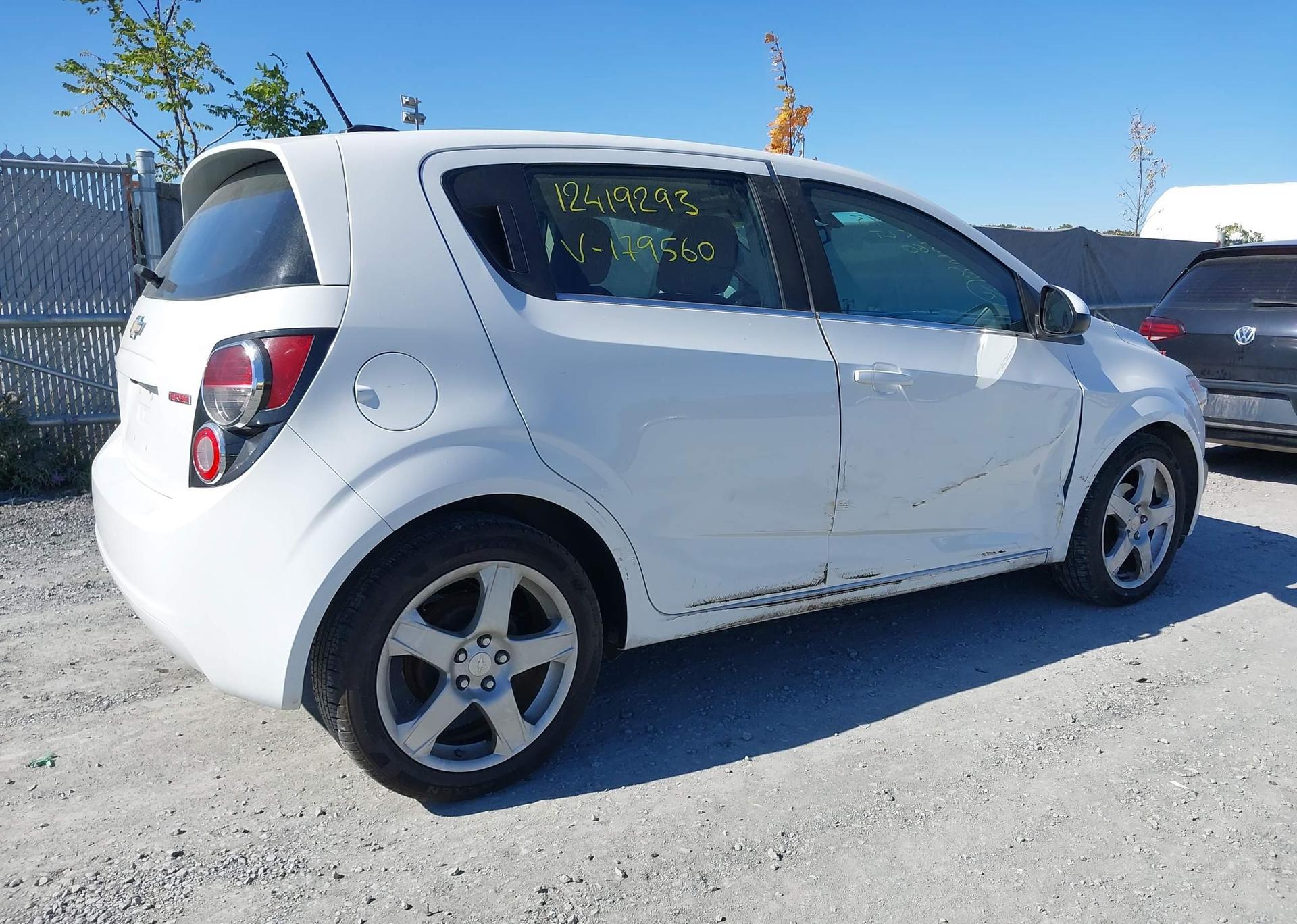 2016 CHEVROLET SONIC LT