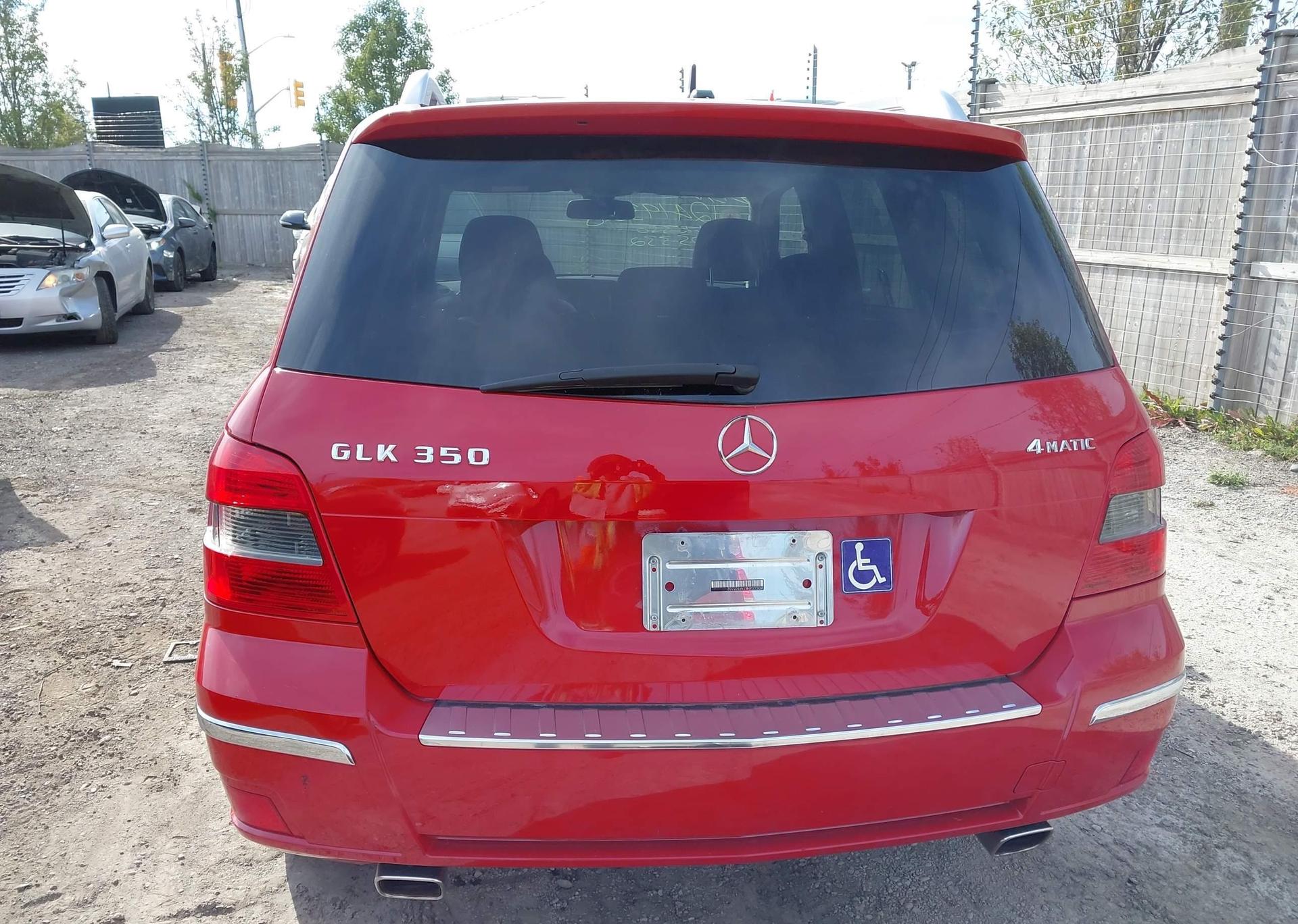 2010 MERCEDES-BENZ GLK 350 4MATIC