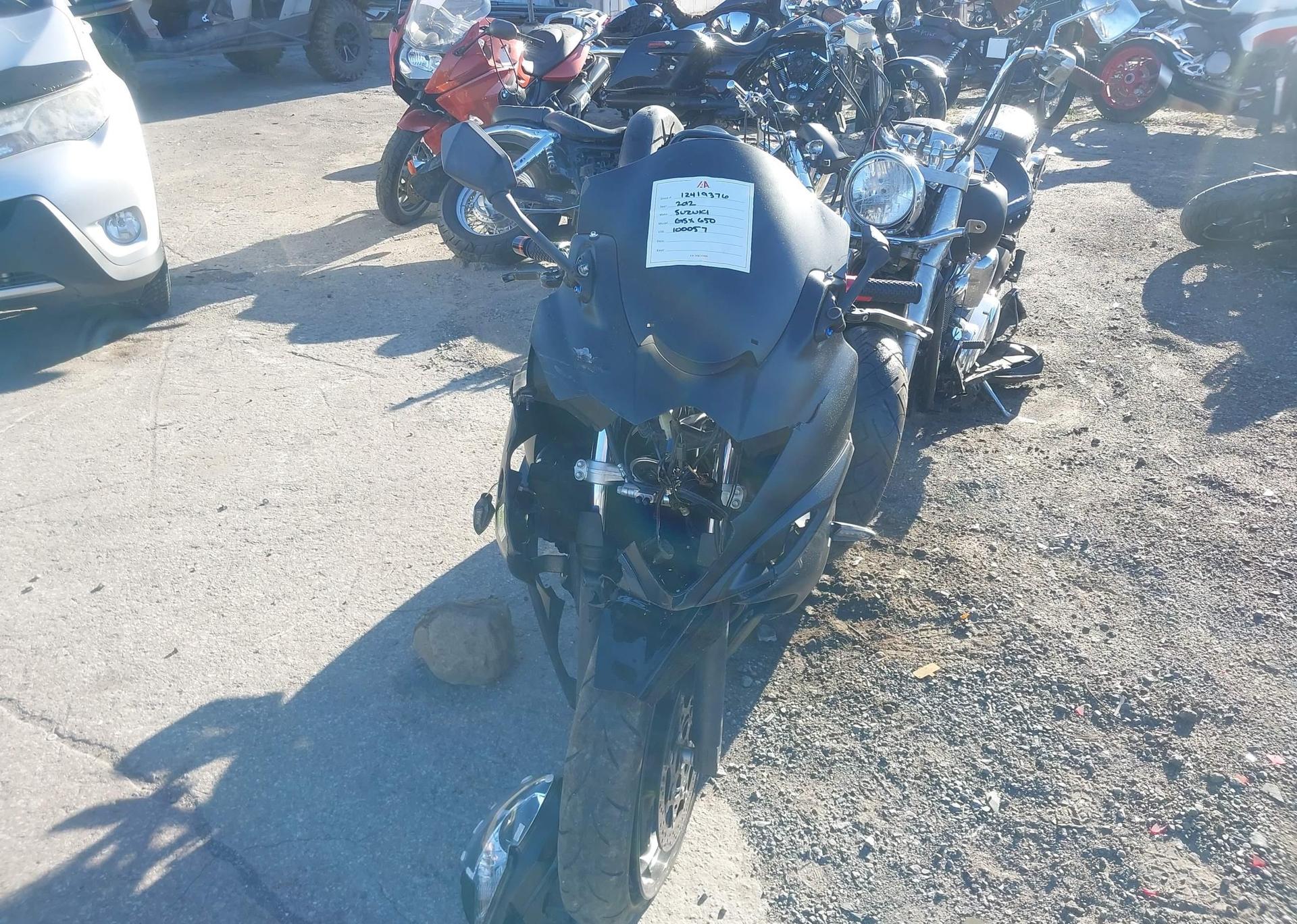 2012 SUZUKI GSX650 FA