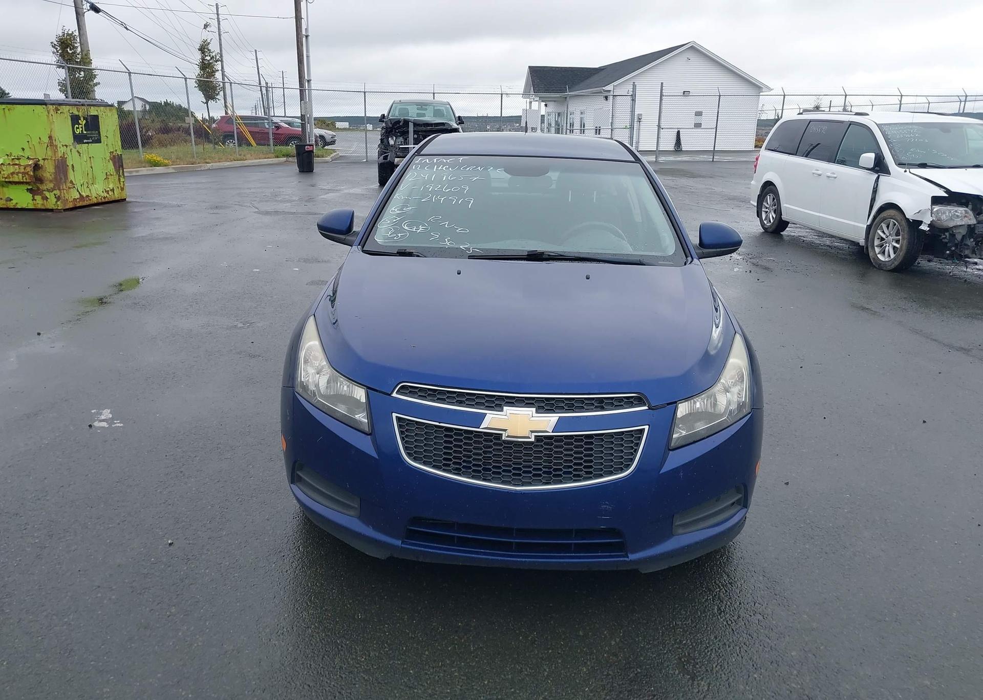 2012 CHEVROLET CRUZE LT