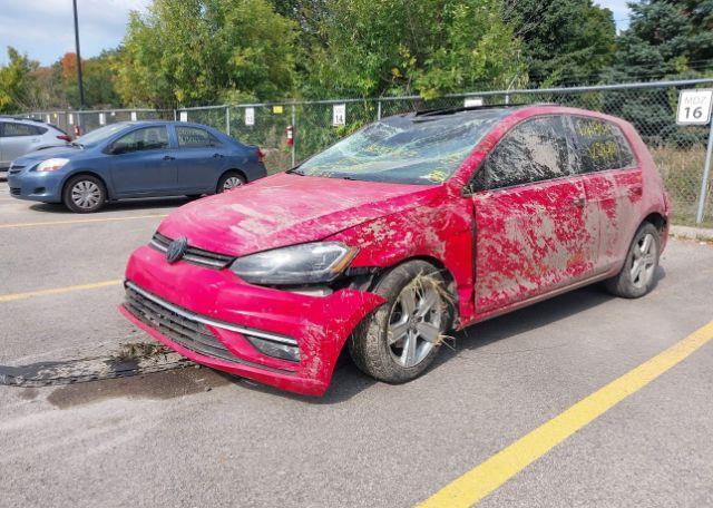 2018 VOLKSWAGEN GOLF 1.8 TSI COMFORTLINE