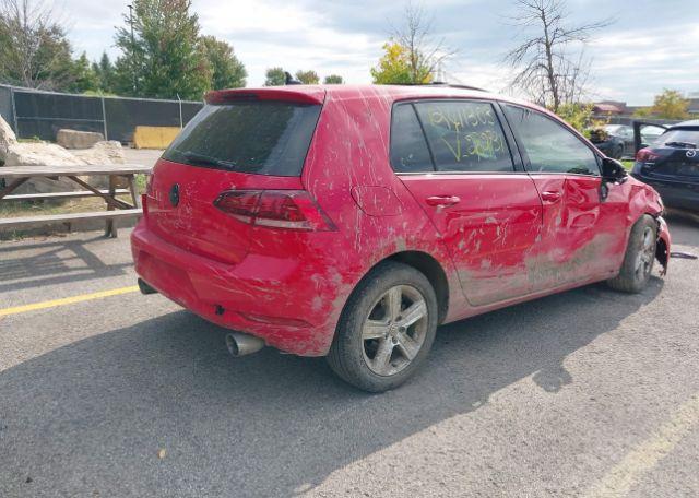 2018 VOLKSWAGEN GOLF 1.8 TSI COMFORTLINE