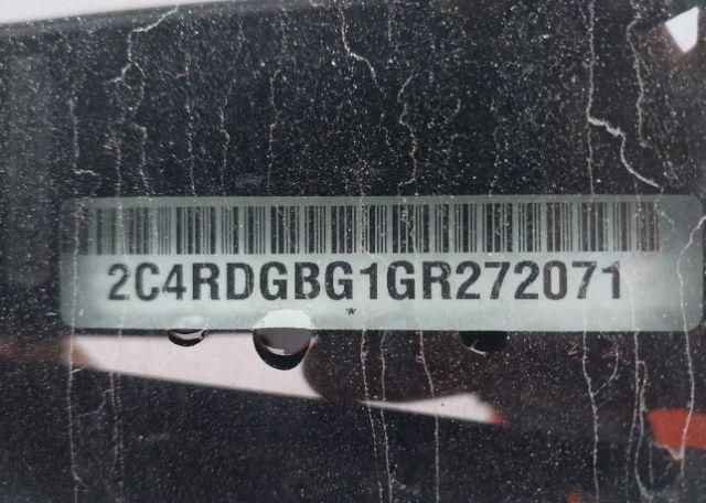 2016 DODGE GRAND CARAVAN SE
