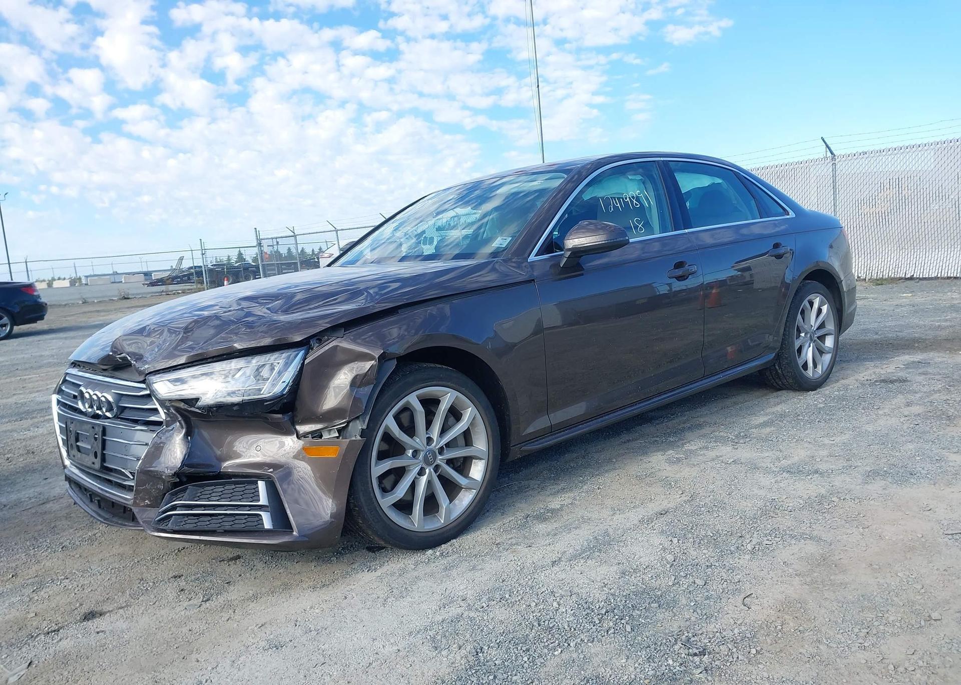 2018 AUDI A4 2.0T PROGRESSIV