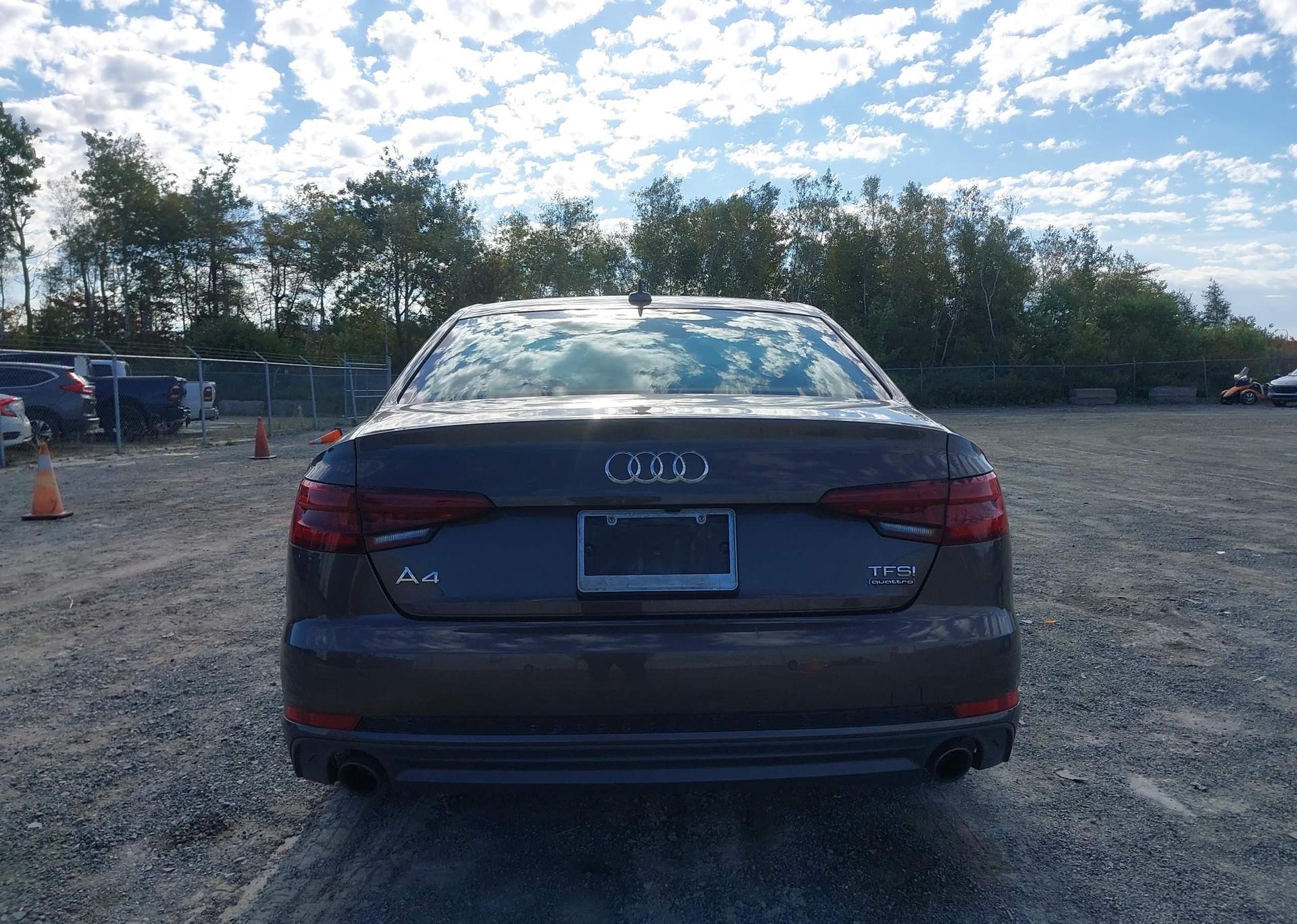 2018 AUDI A4 2.0T PROGRESSIV