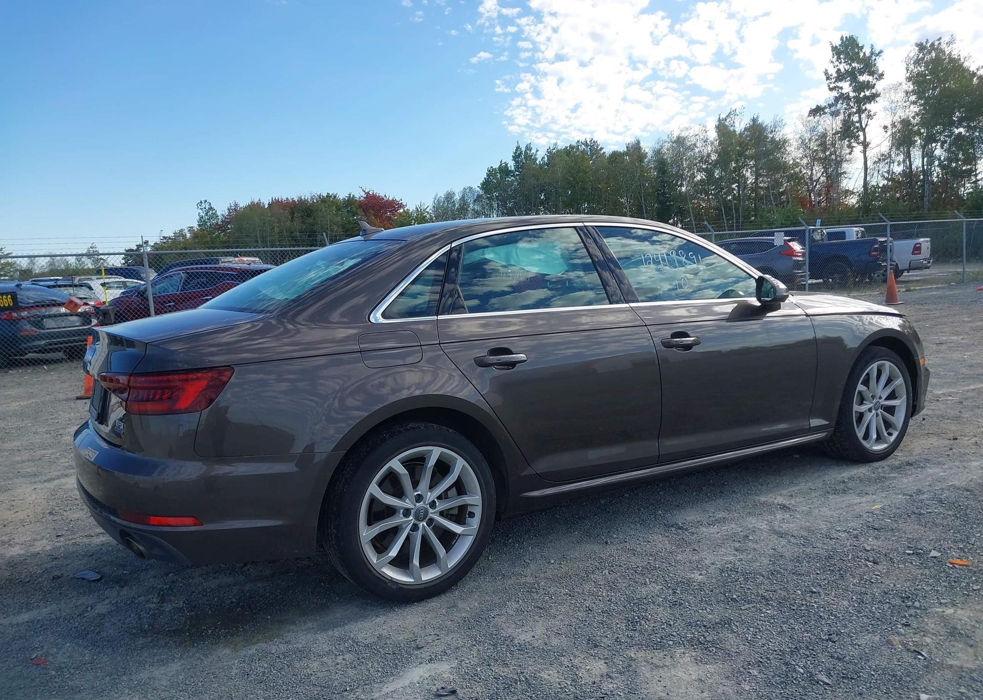 2018 AUDI A4 2.0T PROGRESSIV
