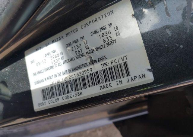 2012 MAZDA 3 I