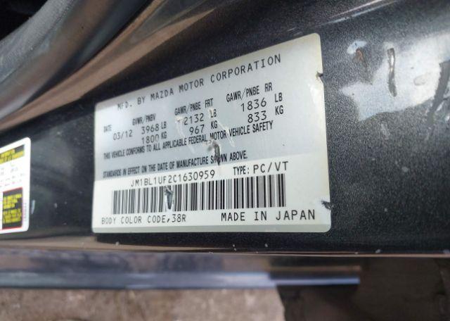 2012 MAZDA 3 I