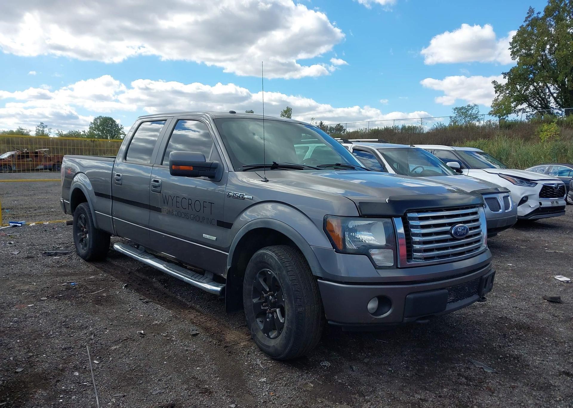 2011 FORD F150 SUPERCREW