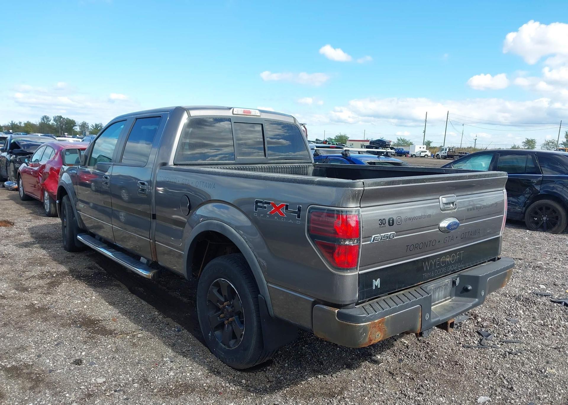 2011 FORD F150 SUPERCREW