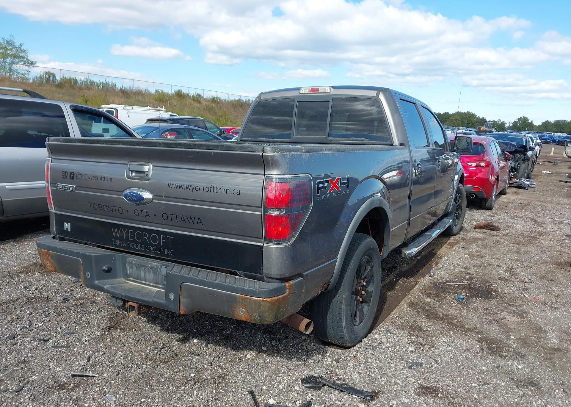 2011 FORD F150 SUPERCREW