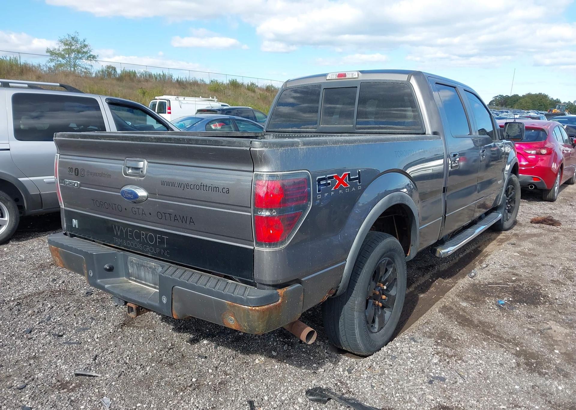 2011 FORD F150 SUPERCREW