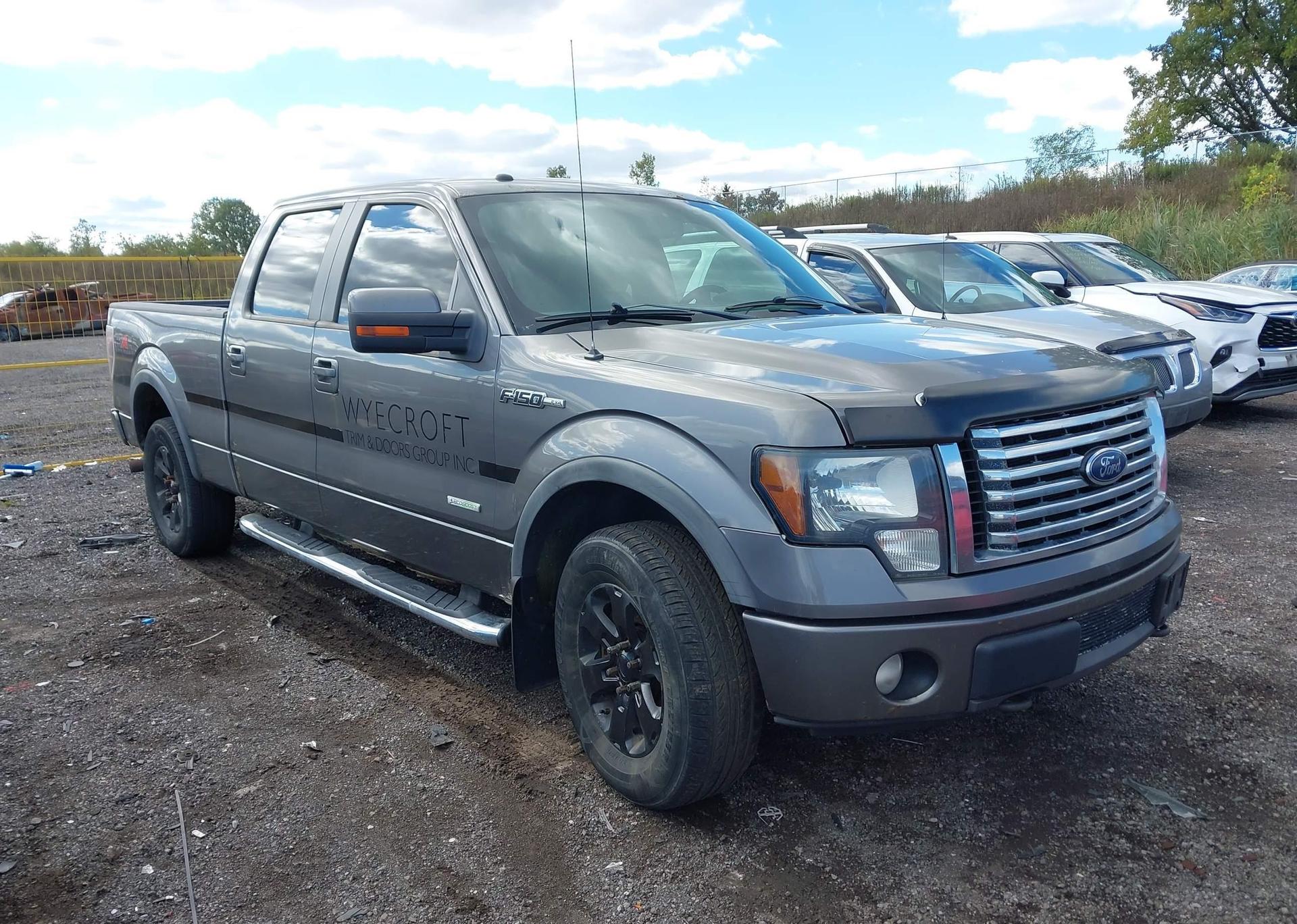 2011 FORD F150 SUPERCREW