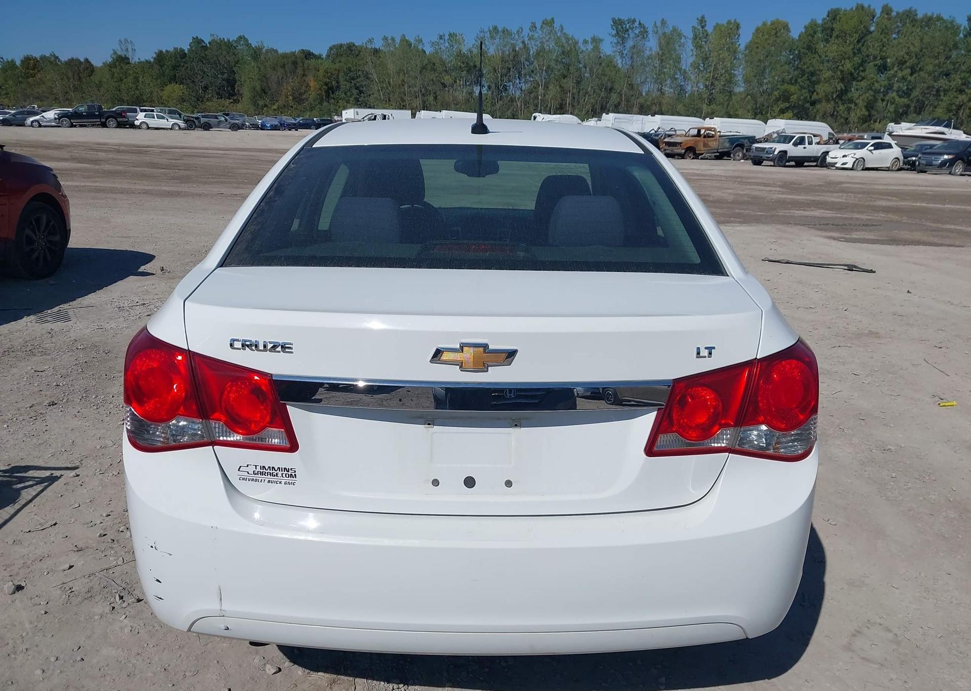 2012 CHEVROLET CRUZE LT TURBO