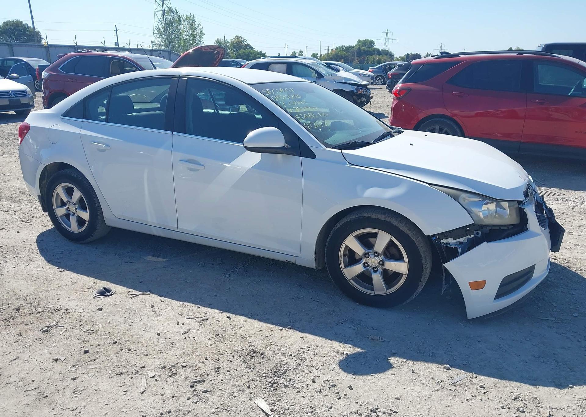 2012 CHEVROLET CRUZE LT TURBO