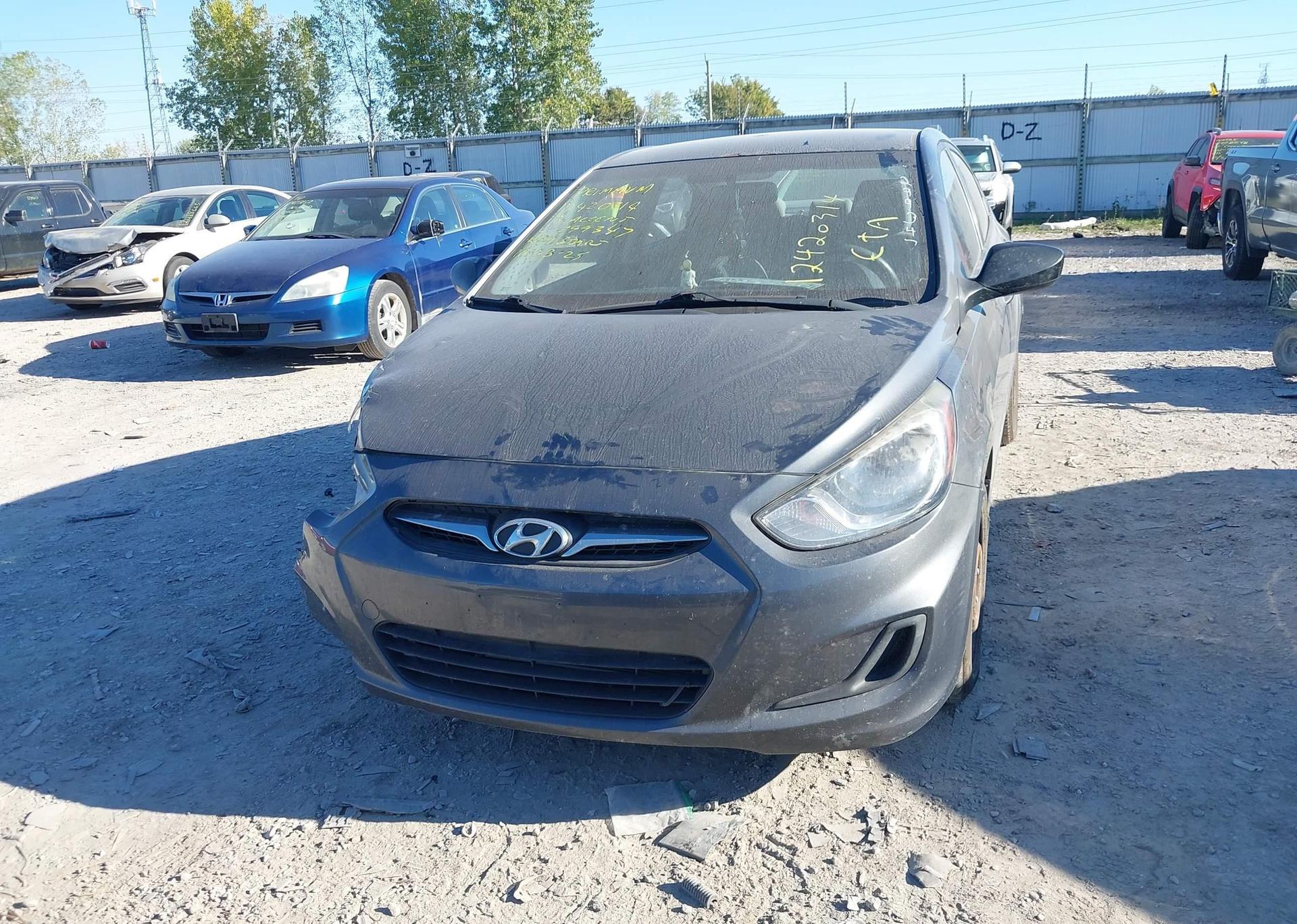 2013 HYUNDAI ACCENT GL