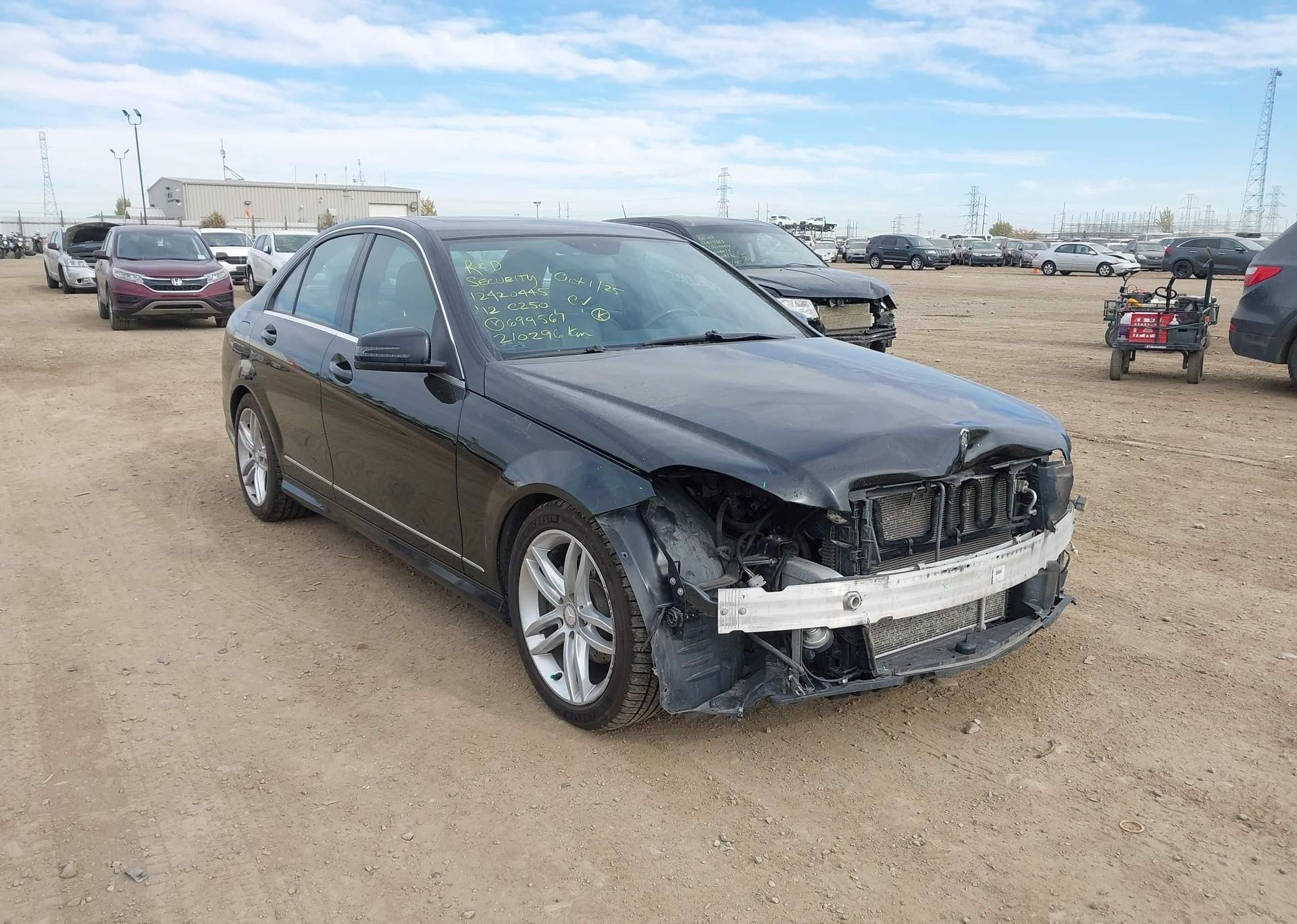 2012 MERCEDES-BENZ C 250 4MATIC