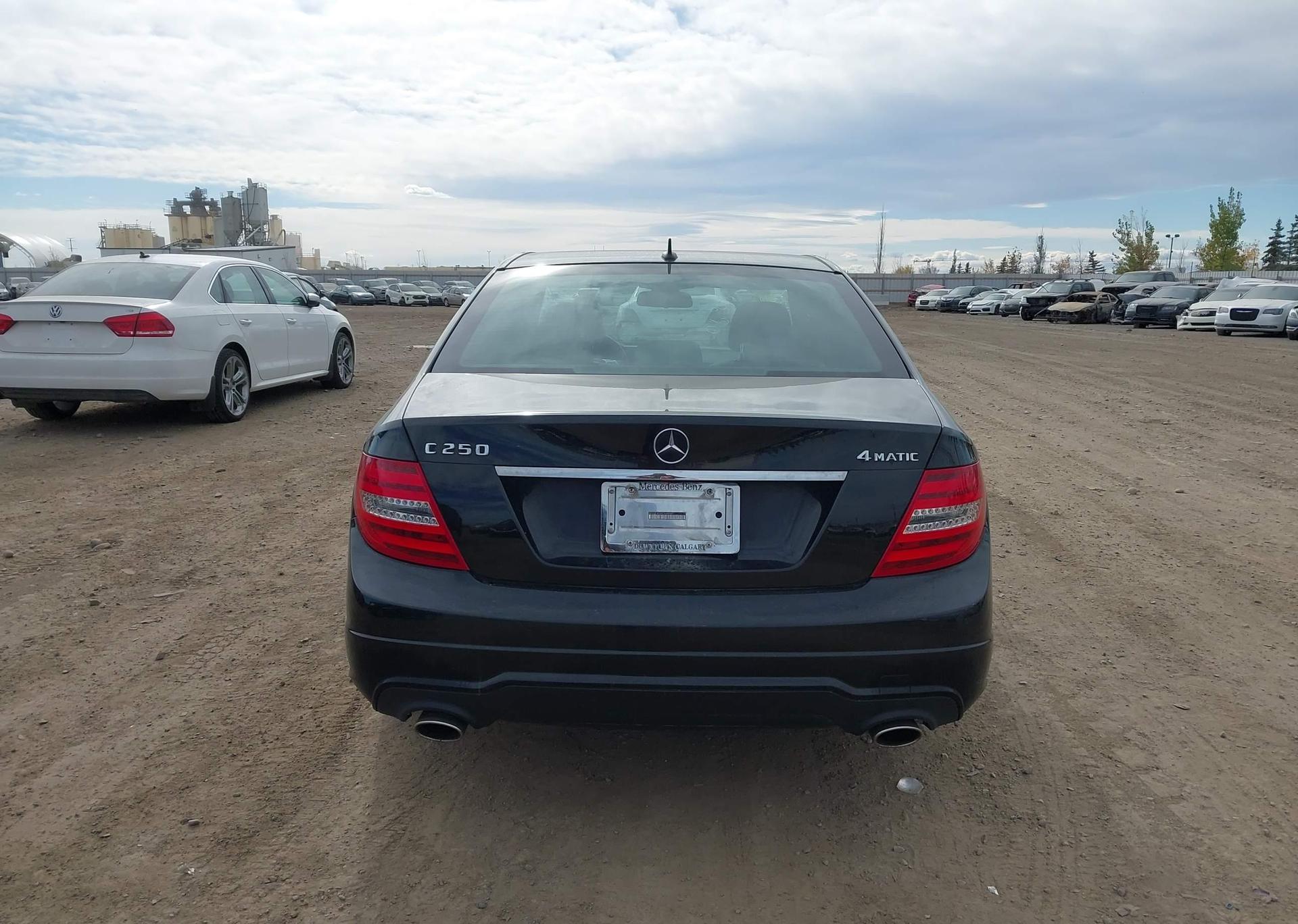 2012 MERCEDES-BENZ C 250 4MATIC