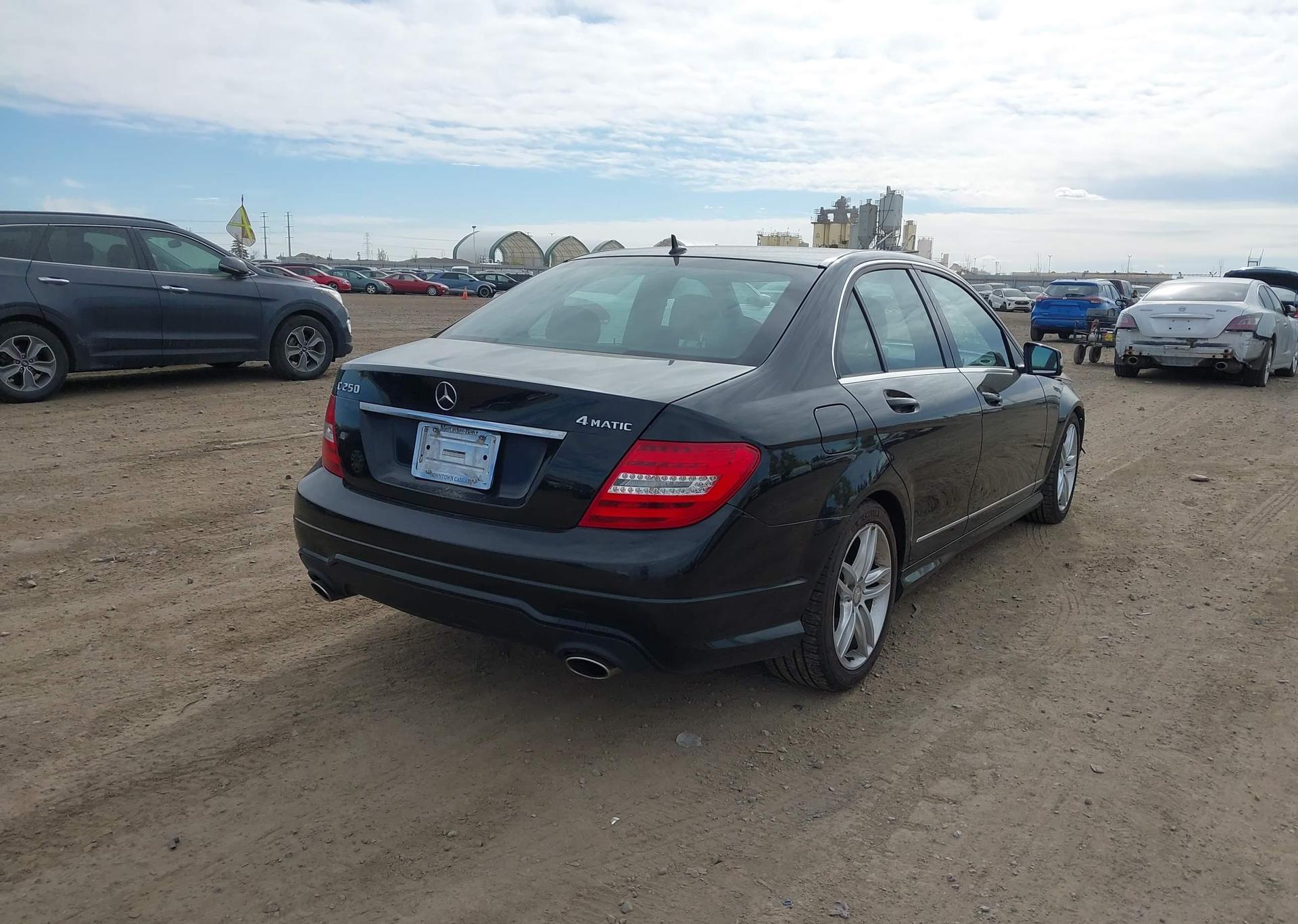 2012 MERCEDES-BENZ C 250 4MATIC