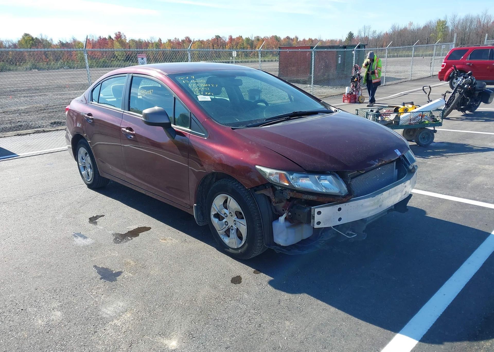 2013 HONDA CIVIC LX
