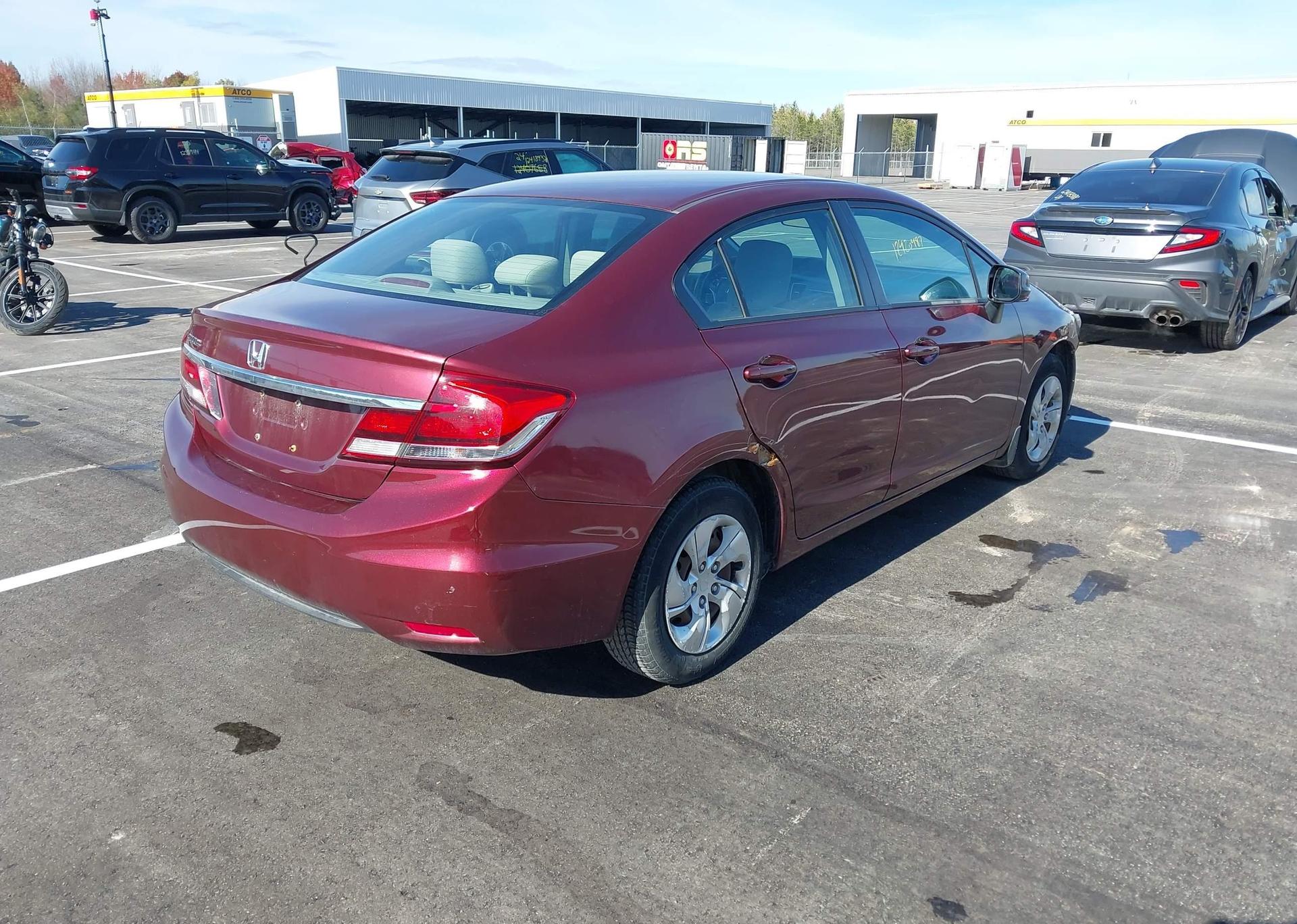 2013 HONDA CIVIC LX