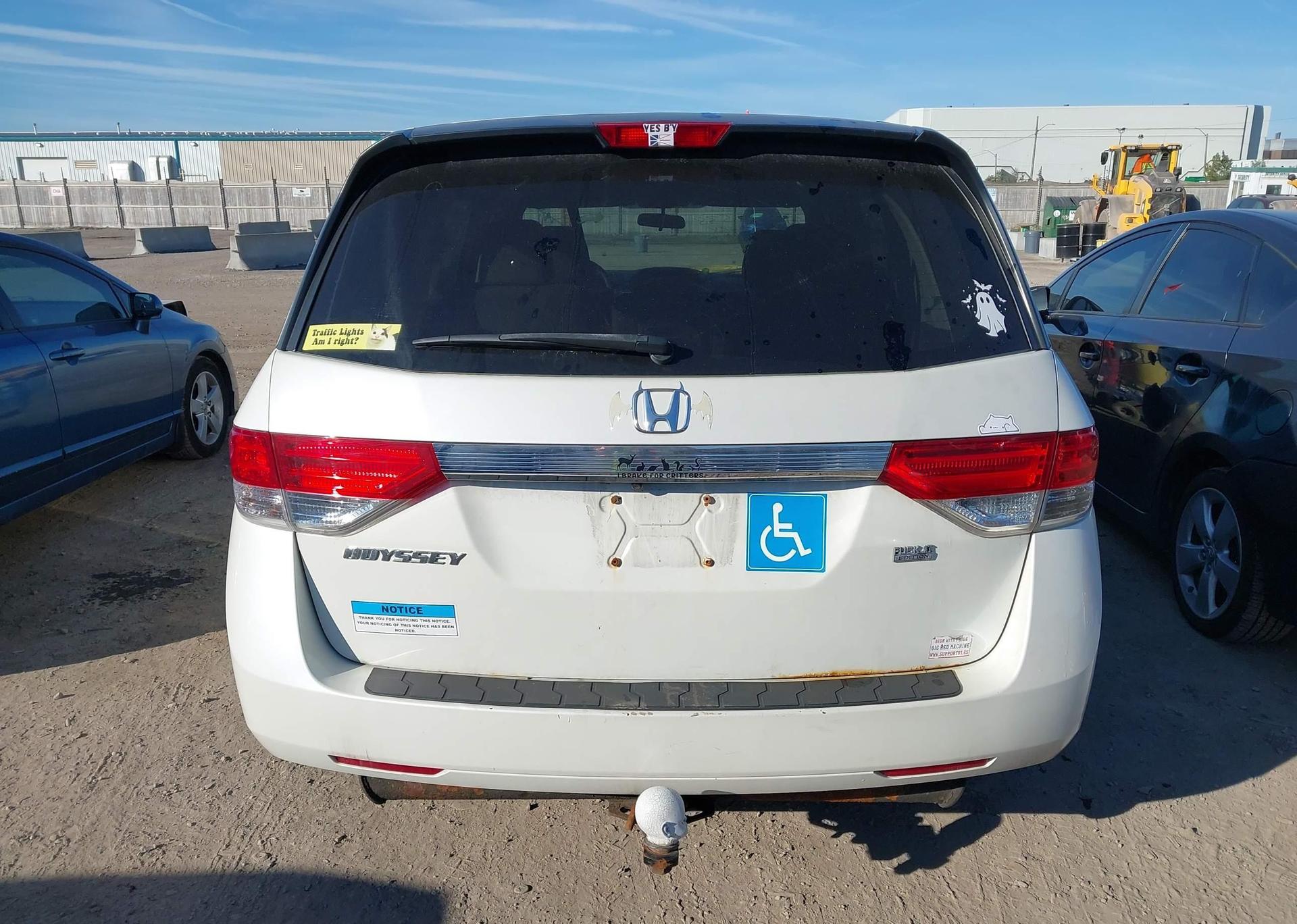 2014 HONDA ODYSSEY EX