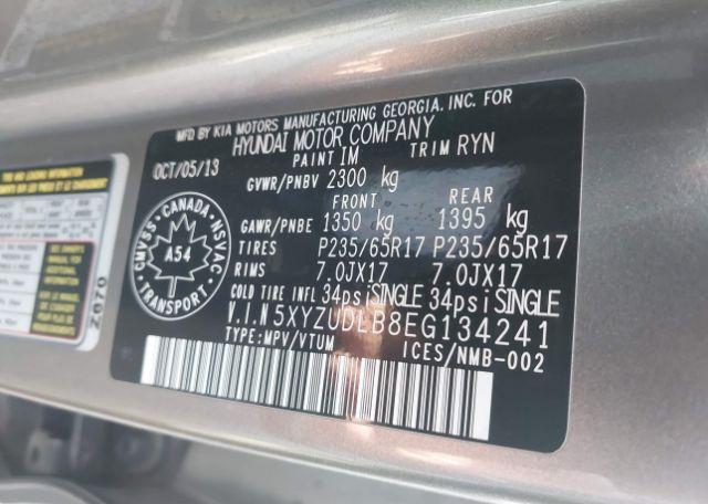 2014 HYUNDAI SANTA FE SPORT 2.4 LUXURY