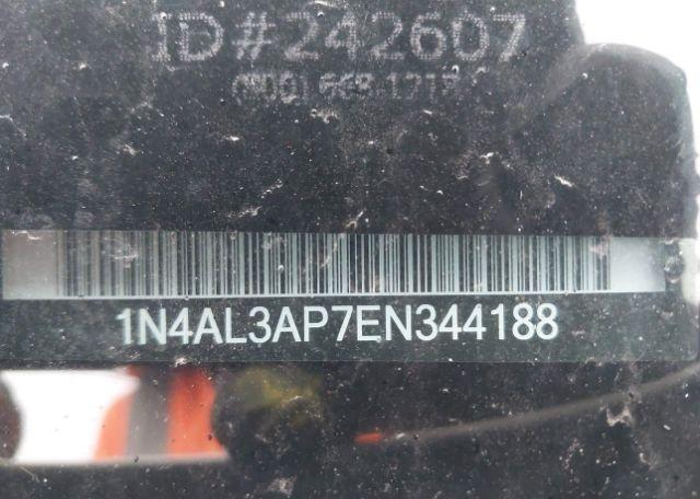 2014 NISSAN ALTIMA 2.5