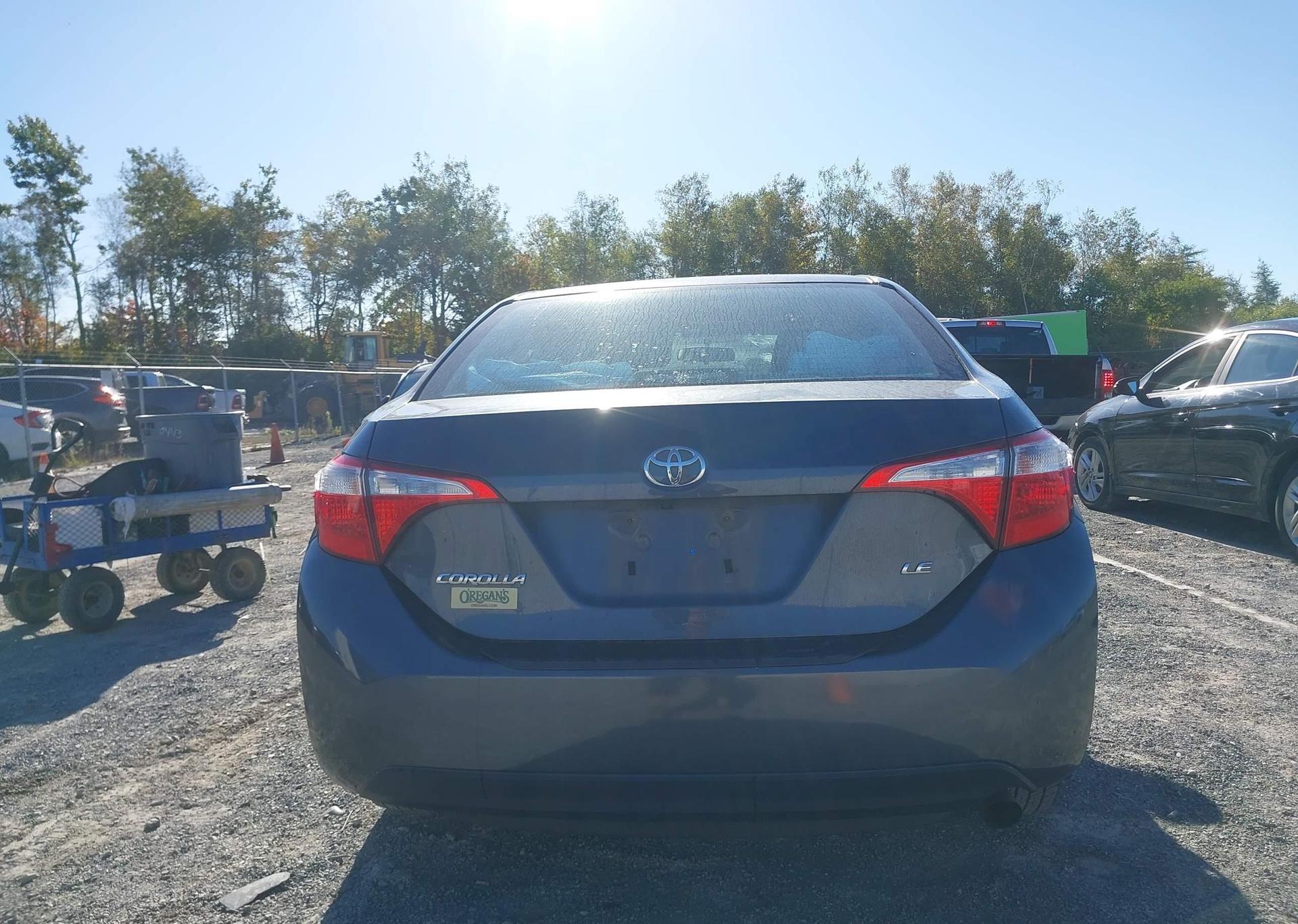 2016 TOYOTA COROLLA LE