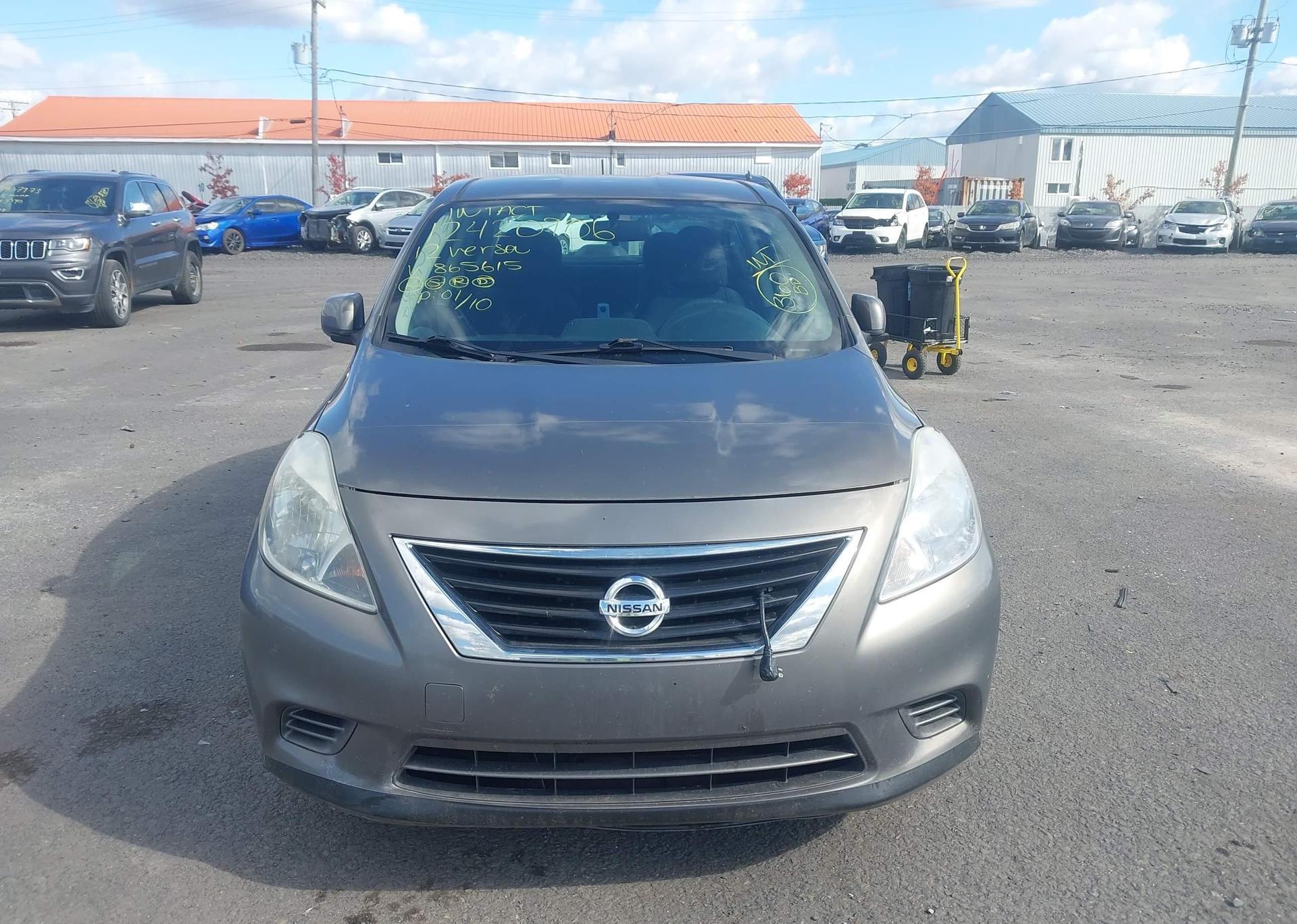 2012 NISSAN VERSA