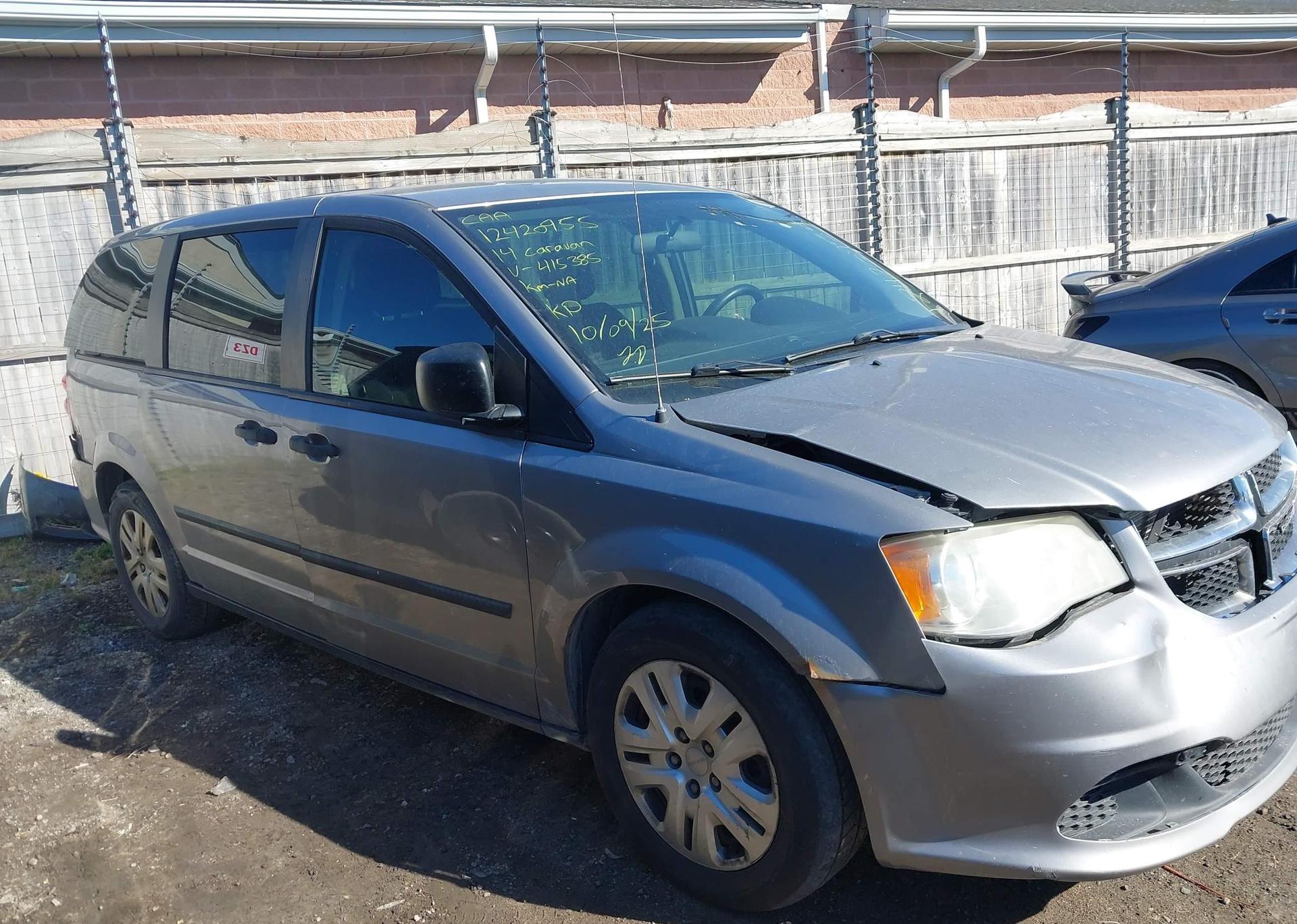 2014 DODGE GRAND CARAVAN SE