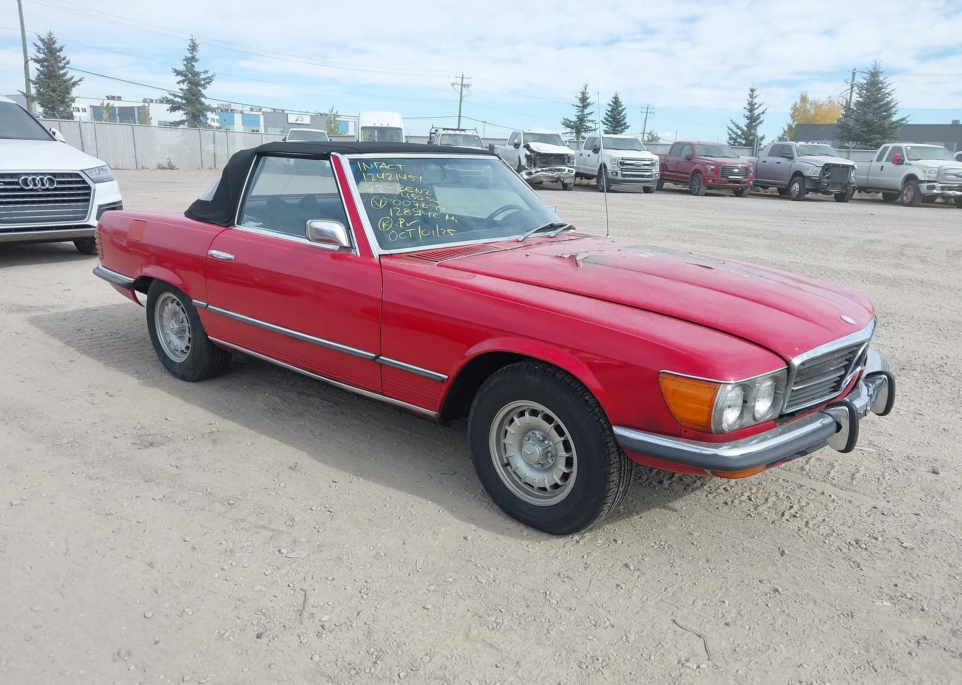 1972 MERCEDES-BENZ 450SL