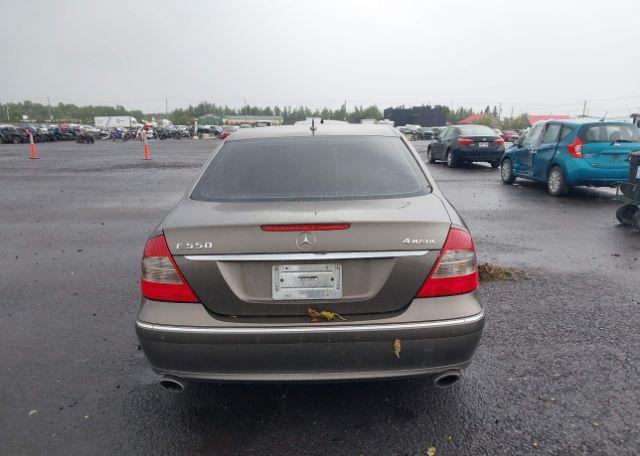 2007 MERCEDES-BENZ E 550 4MATIC