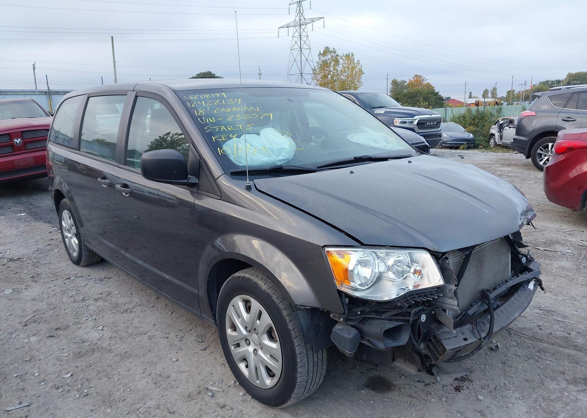 2018 DODGE GRAND CARAVAN CVP