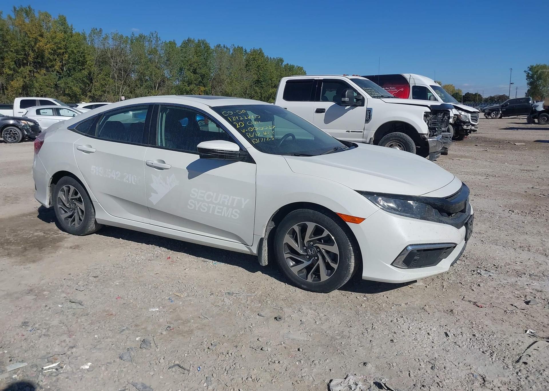 2020 HONDA CIVIC EX