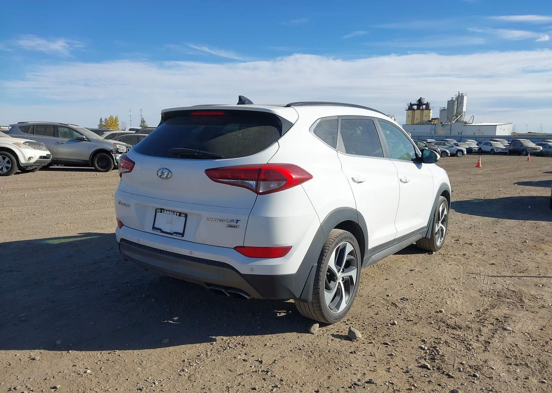 2016 HYUNDAI TUCSON LIMITED