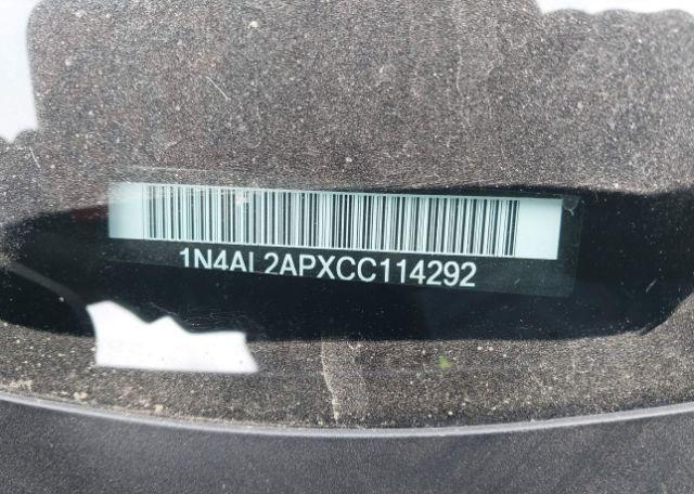 2012 NISSAN ALTIMA 2.5 S