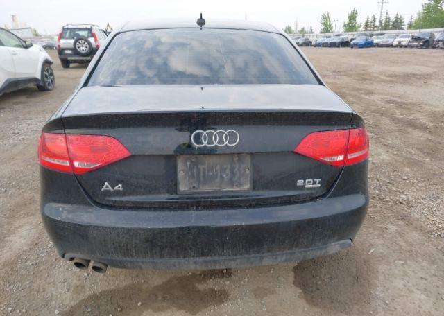 2012 AUDI A4 2.0T PREMIUM PLUS