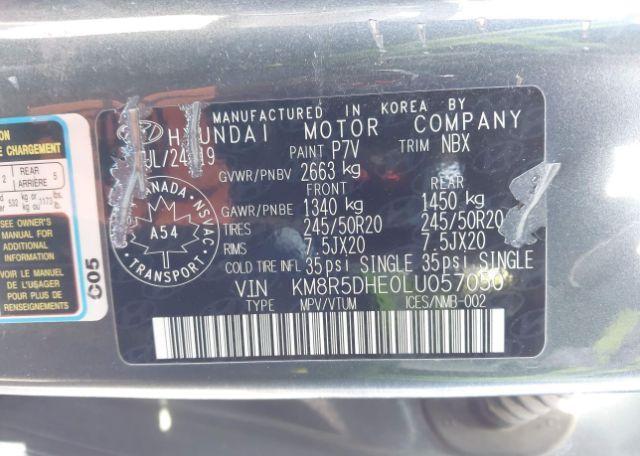 2020 HYUNDAI PALISADE ULTIMATE