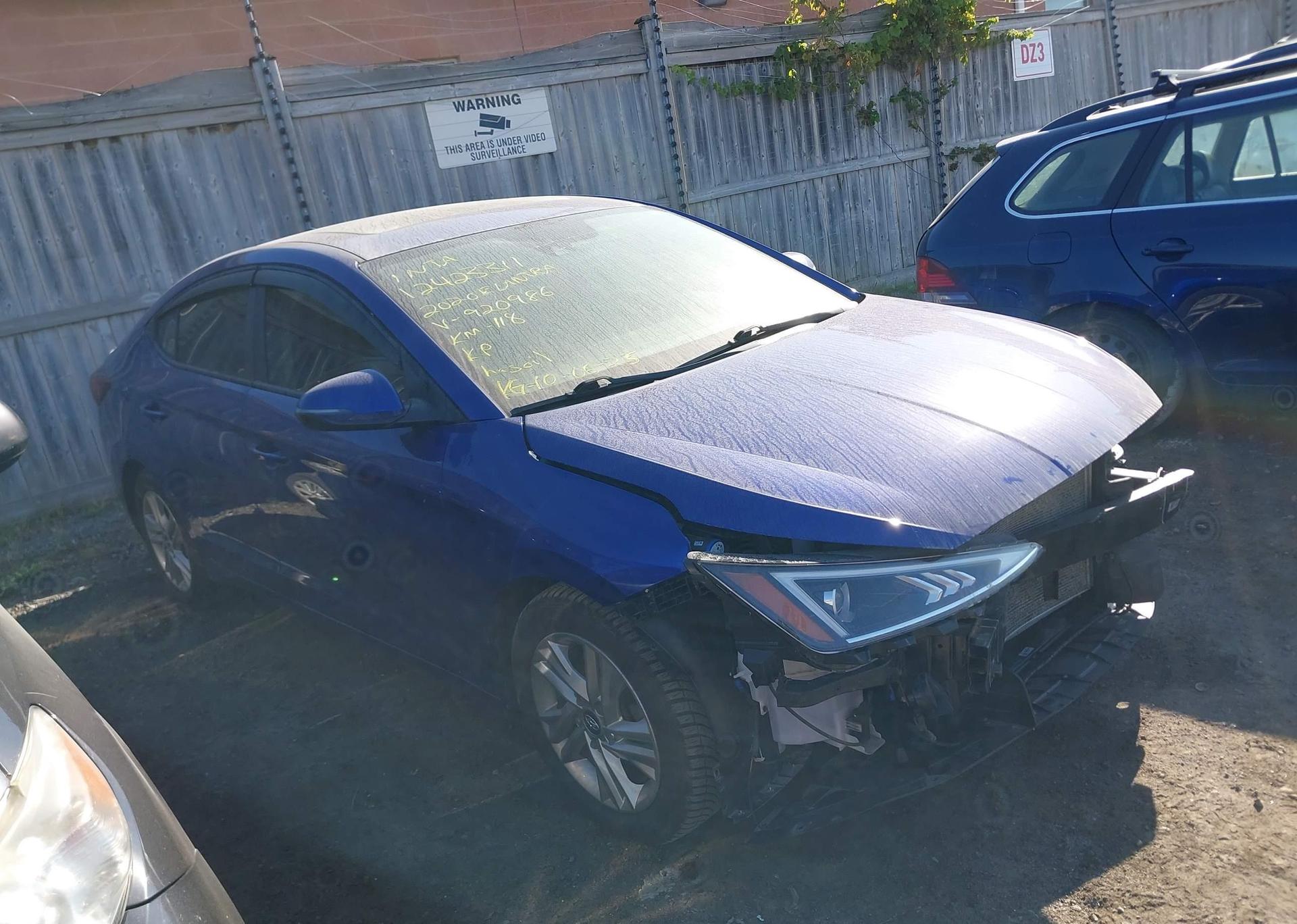2020 HYUNDAI ELANTRA