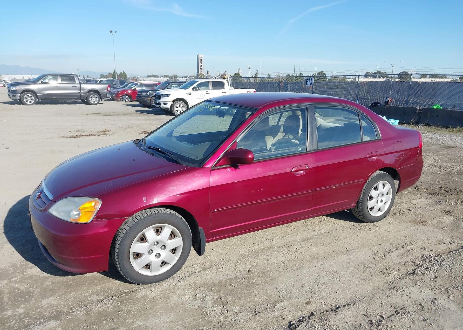 2002 HONDA CIVIC LX