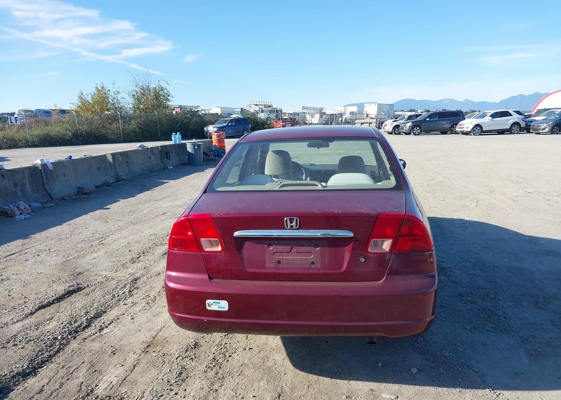 2002 HONDA CIVIC LX