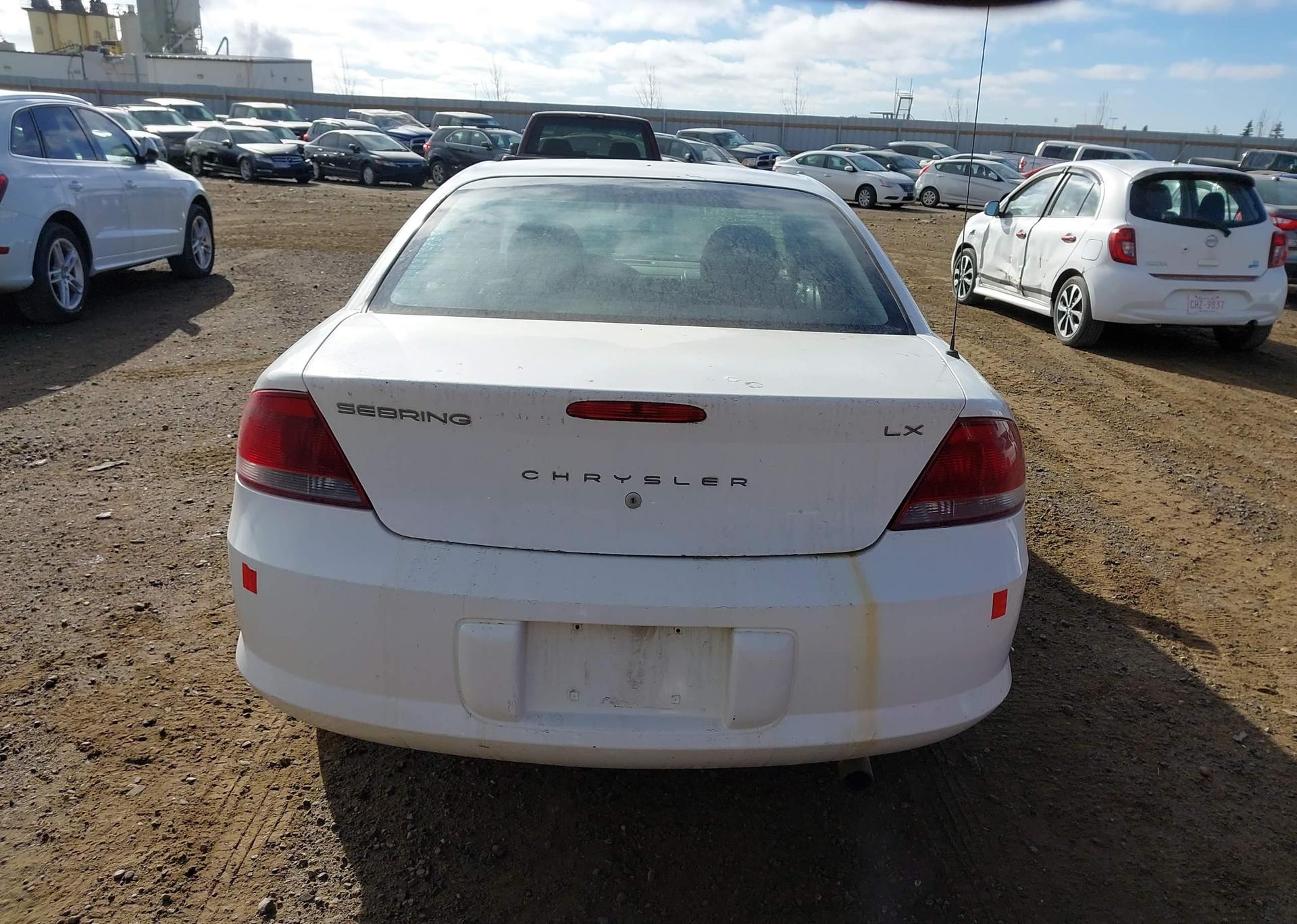 2002 CHRYSLER SEBRING LX