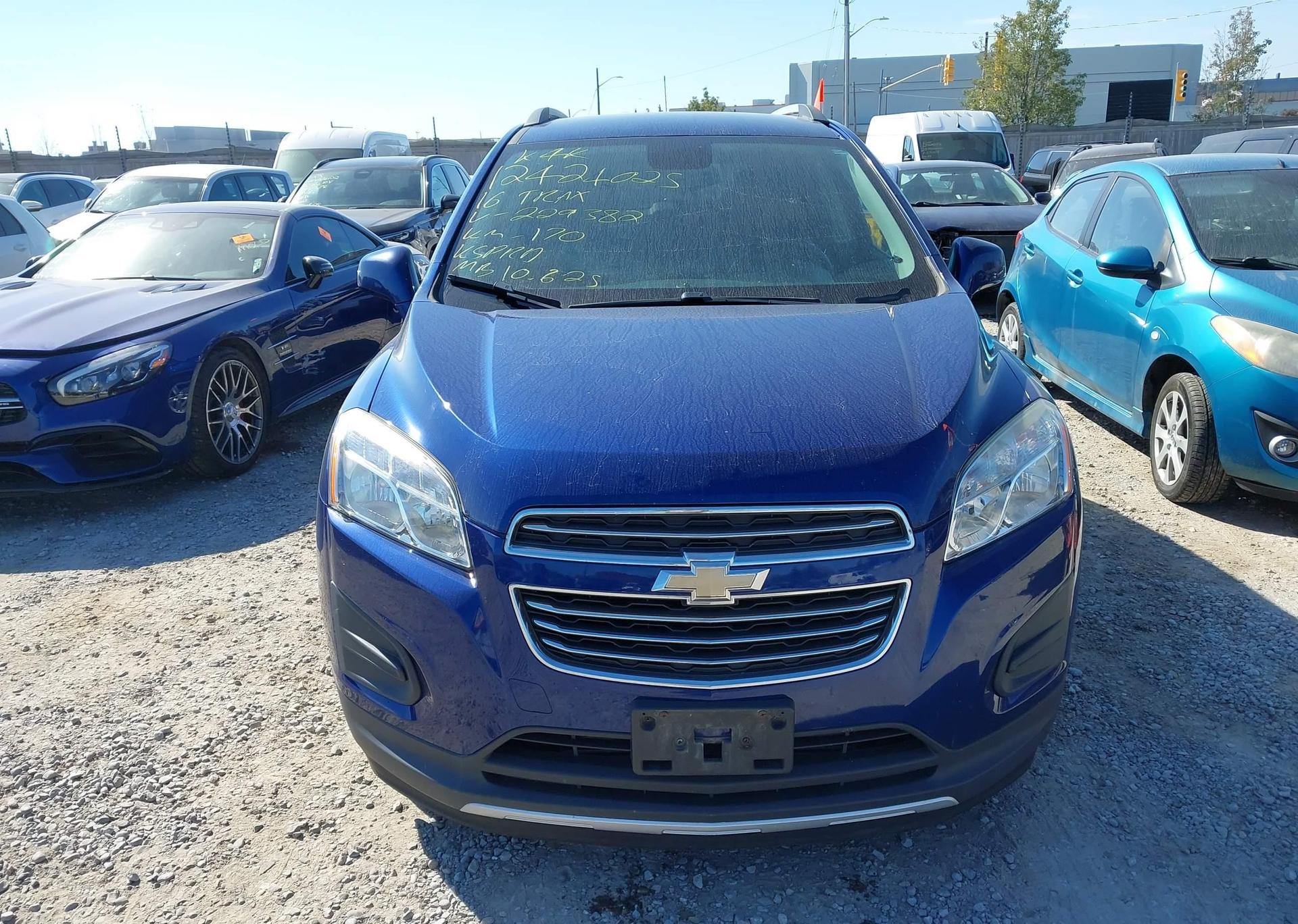 2016 CHEVROLET trax lt