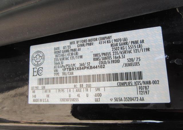 2023 FORD TRANSIT-250 CARGO