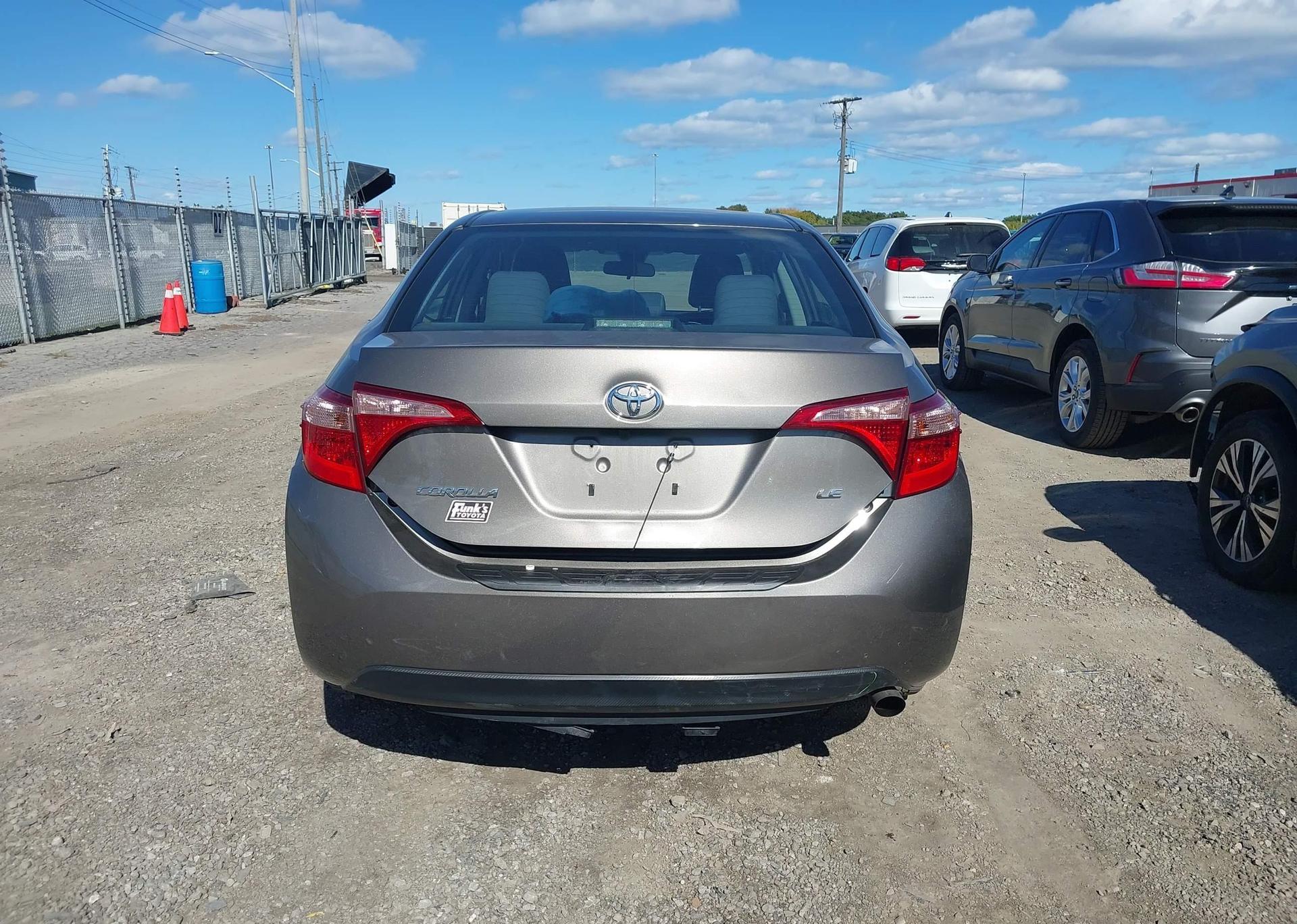 2018 TOYOTA COROLLA LE